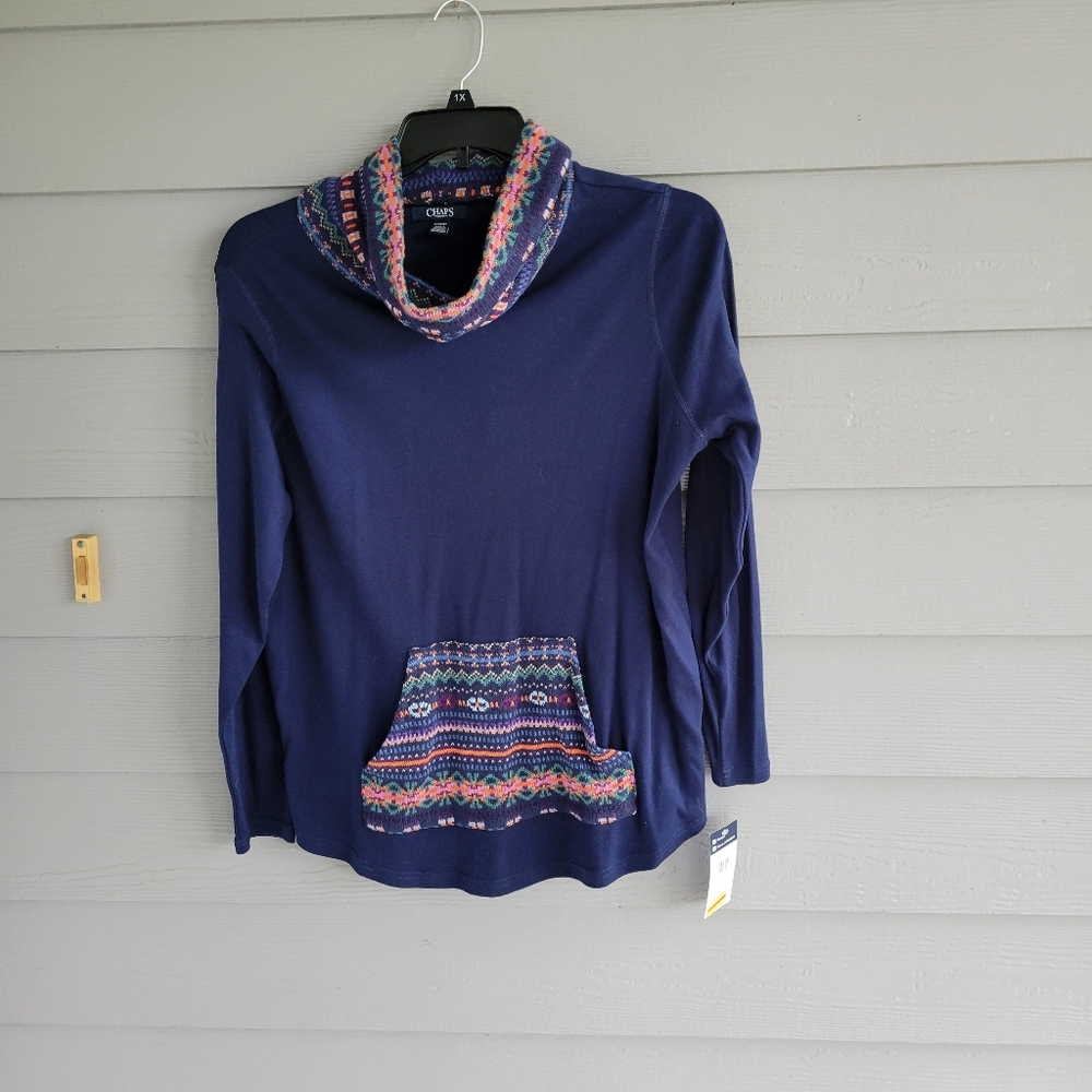 Chaps tee NWT 1X